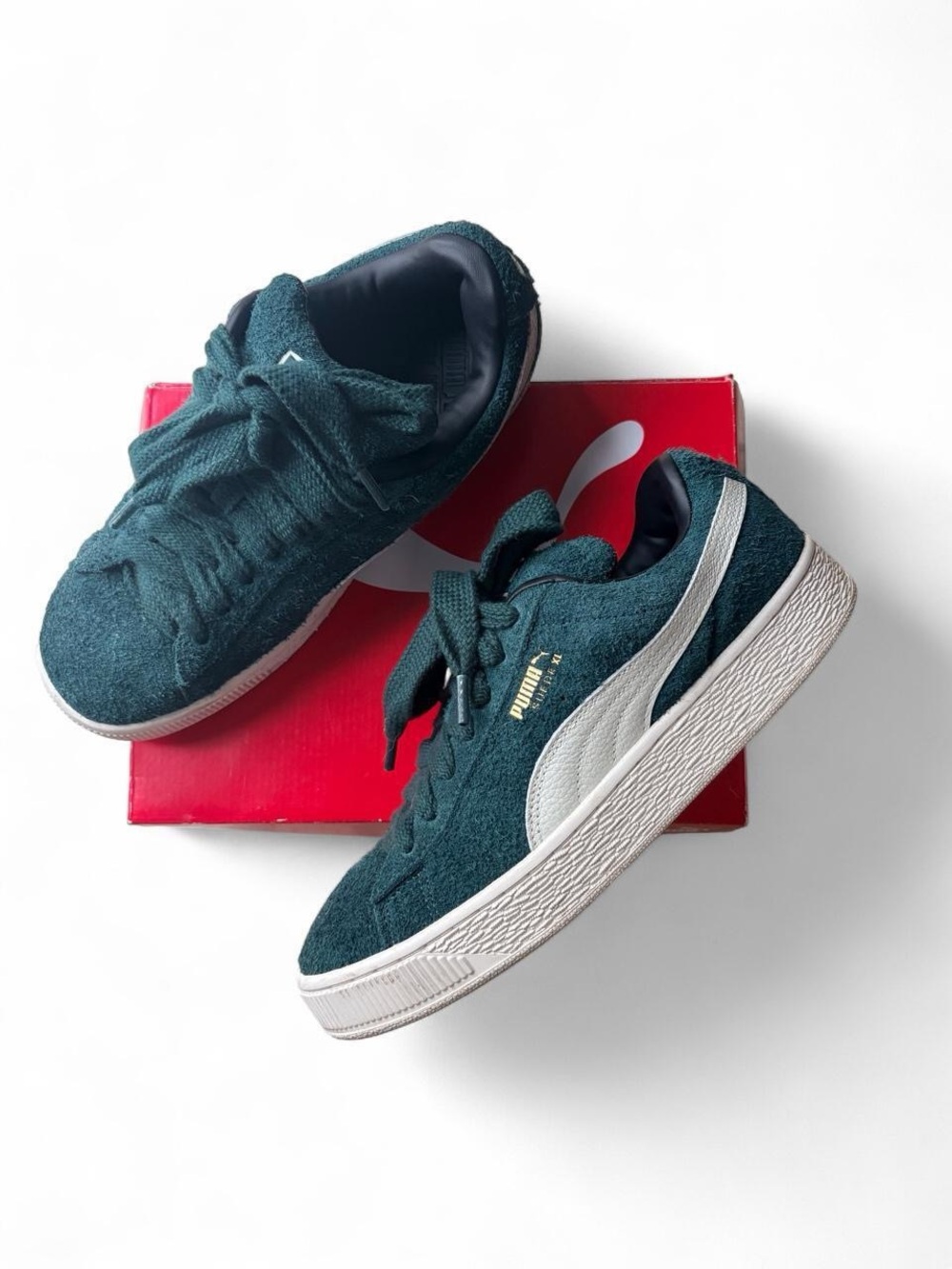 Puma Suede XL “Jackhammer – Dark Myrtle” Sneakers – Women’s Size 8.5